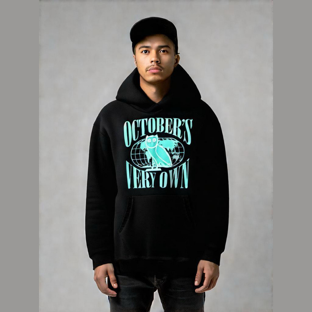 OVO World Tour Hoodie Black Size Extra Small